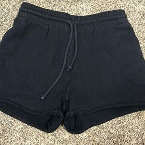TNA cozy fleece boyfriend shorts